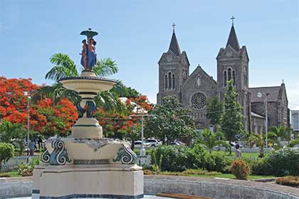 cathédrale de Basseterre (St-Kitts)
